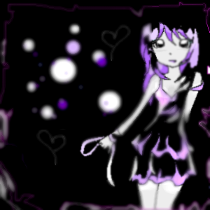 Girl purple