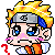 cute chibi naruto who is confused