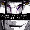 dark as night black as sin