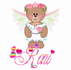 Roni Rose Fairy Bear