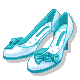 cute shoes with a ribbon