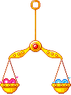 pink and blue heart