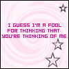 i'm a fool...