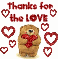 Thanks Love bear